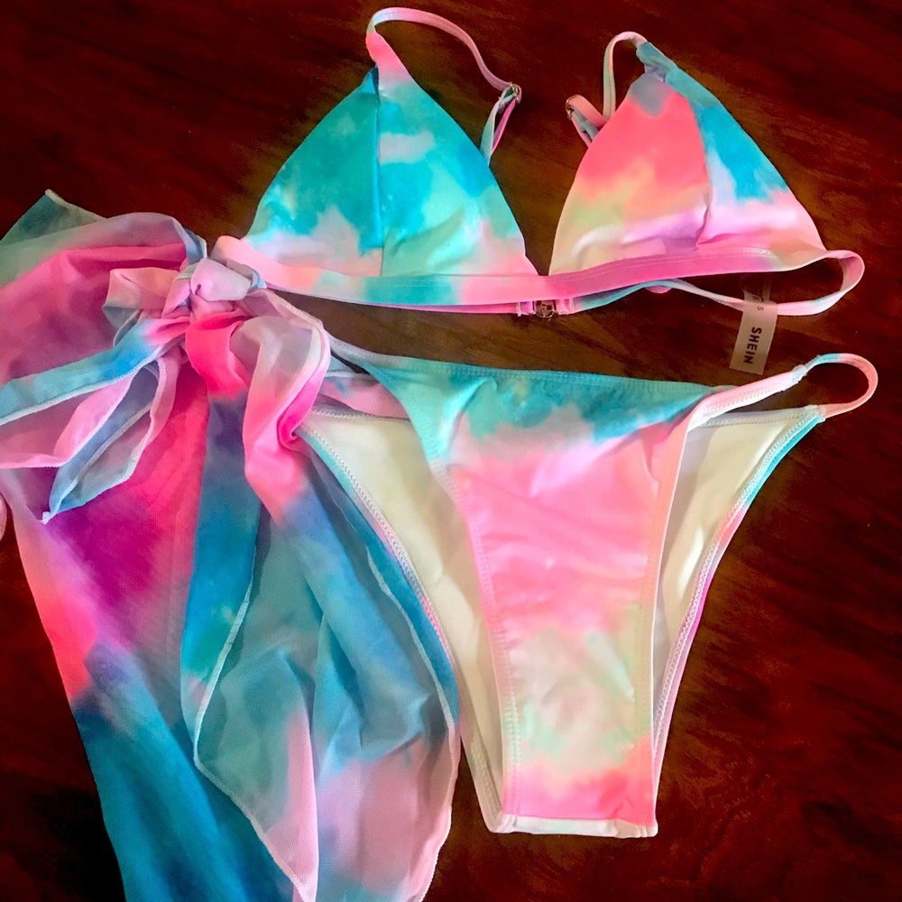 Shein 3pc bikini set